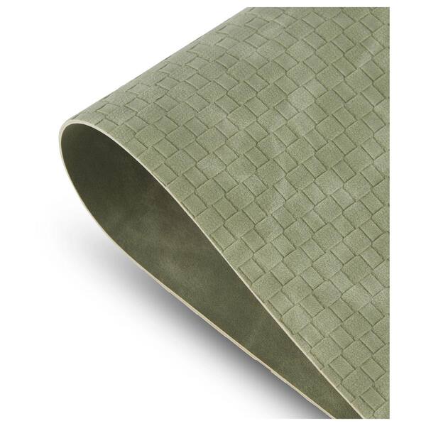 Plush Green 8 in. Memory Foam Polyester Sleep Supportive and Pressure Relief Mattress Topper Mattress Pad