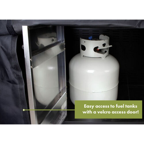 Cuisinart 70-In. Heavy-Duty Rectangular Grill Cover in Black