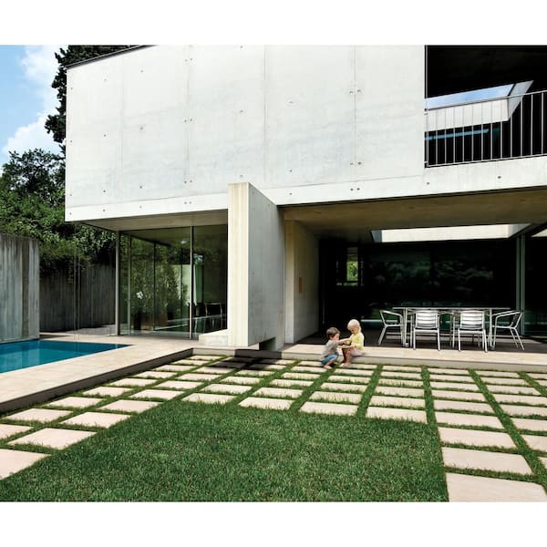 Corsica 20 in. x 40 in. Rect Earth Porcelain Paver Grip (1 Box/1-Piece/5.38 sq. ft.) (1 Pallet/42 Boxes/225.96 sq. ft.)