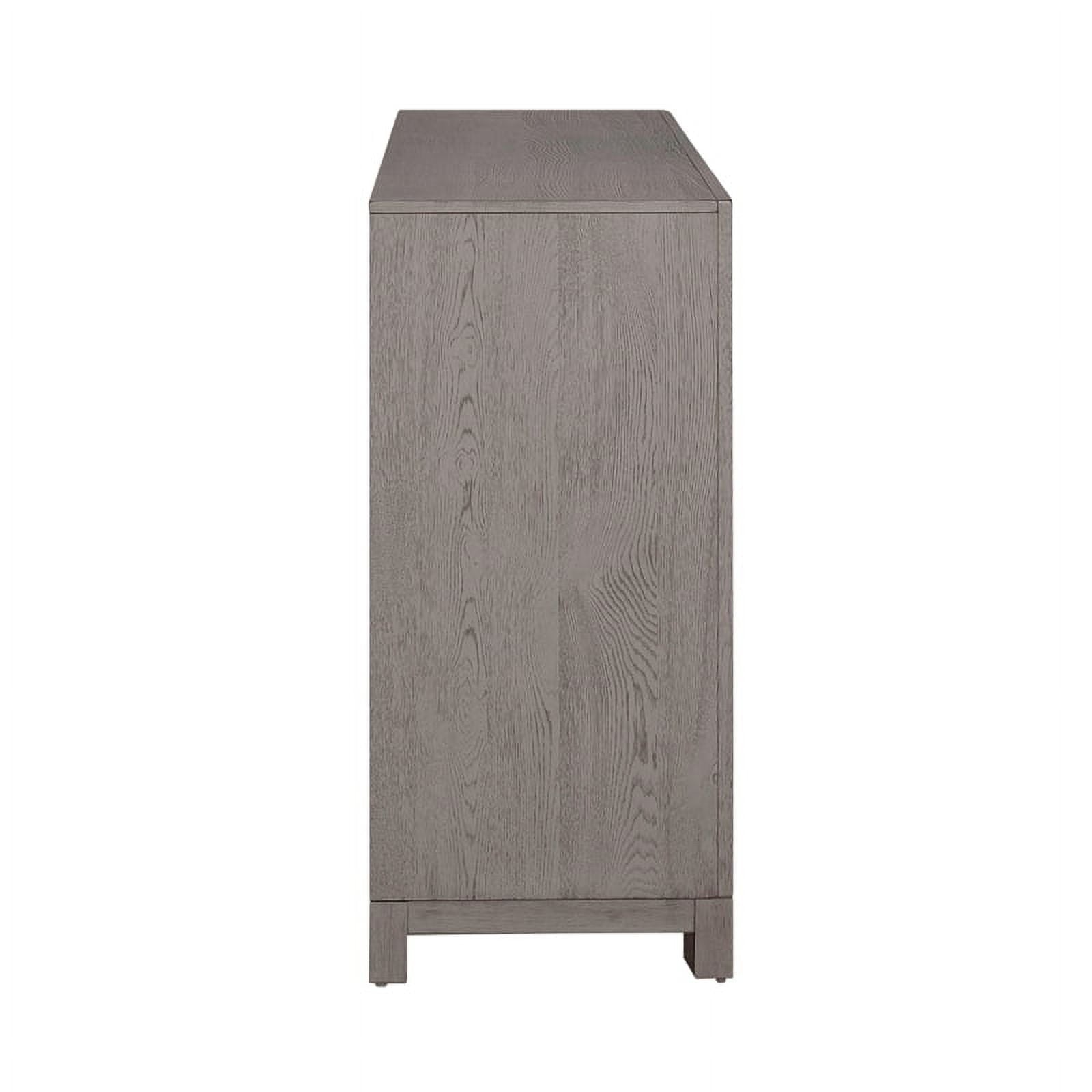 Palmetto Heights 6 Drawer Dresser in Shell White and Driftwood Finish