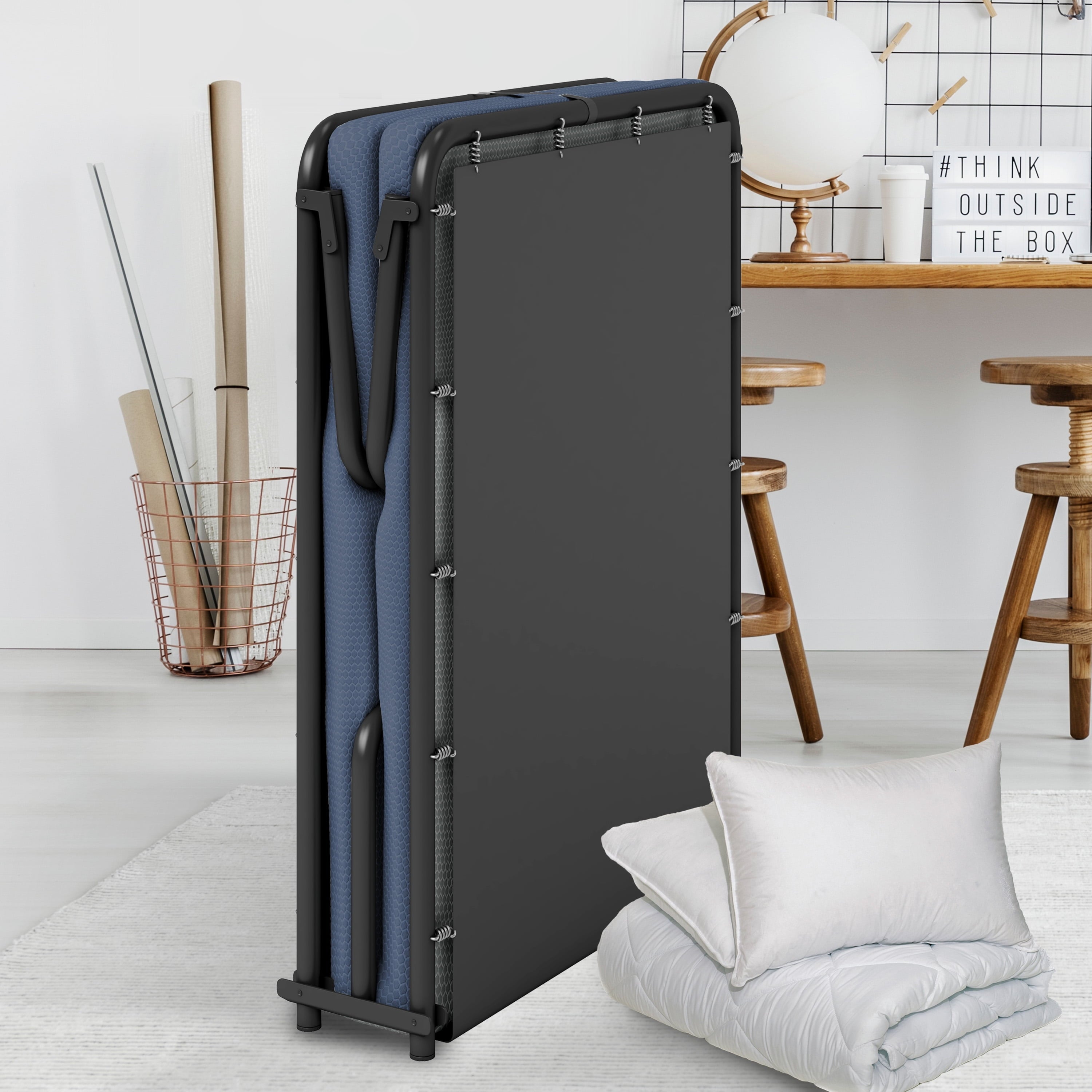 Henredon Folding Guest Bed Cot with 3