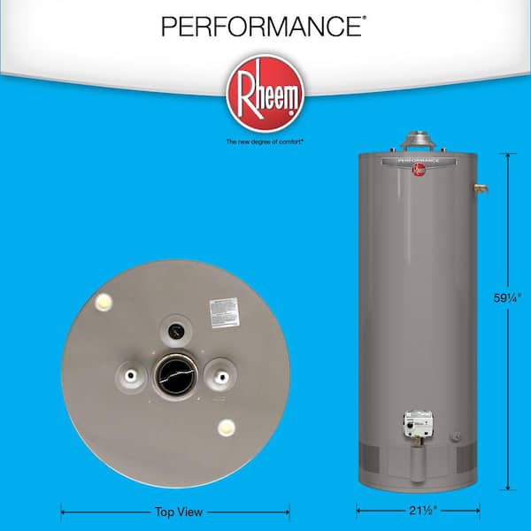 Performance 50 Gal. Tall 6-Year 36,000 BTU High Efficiency Liquid Propane Water Heater