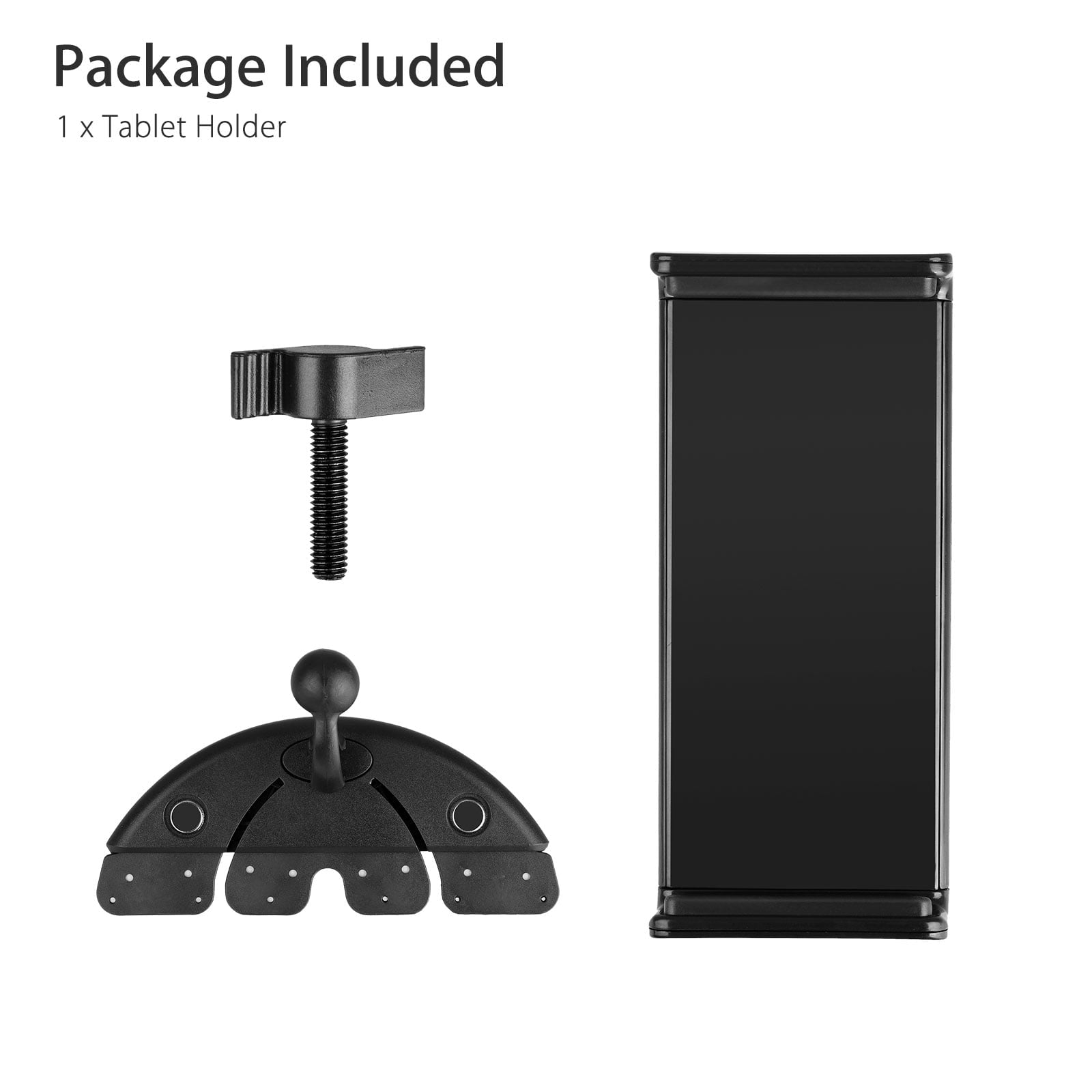 Tablet Car Mount, TSV Universal Car CD Slot Mount, 360degree Rotation Adjustable CD Player Holder Fit for 8-10