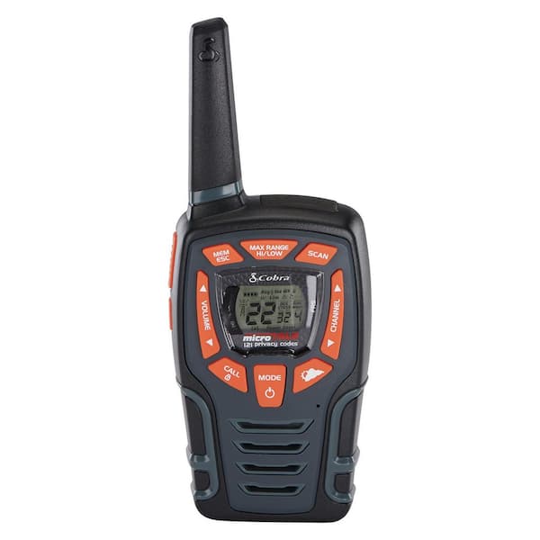 Weather-Resistant 28-Mile Range 2-Way Radio (2-Pack)