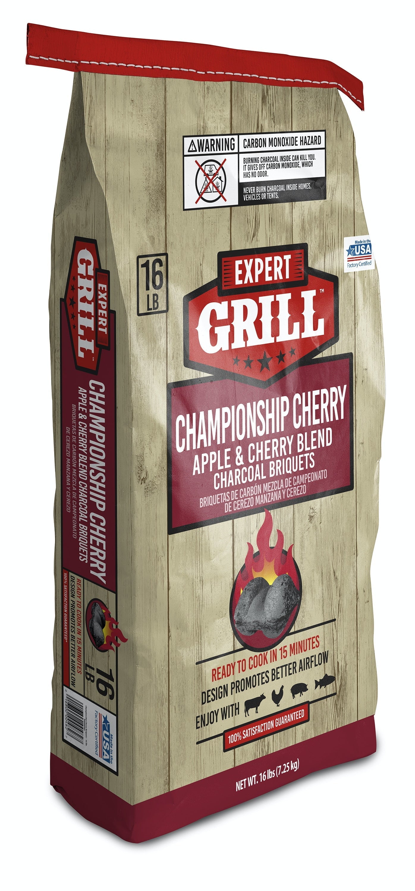 Expert Grill 16lb Championship Cherry Charcoal