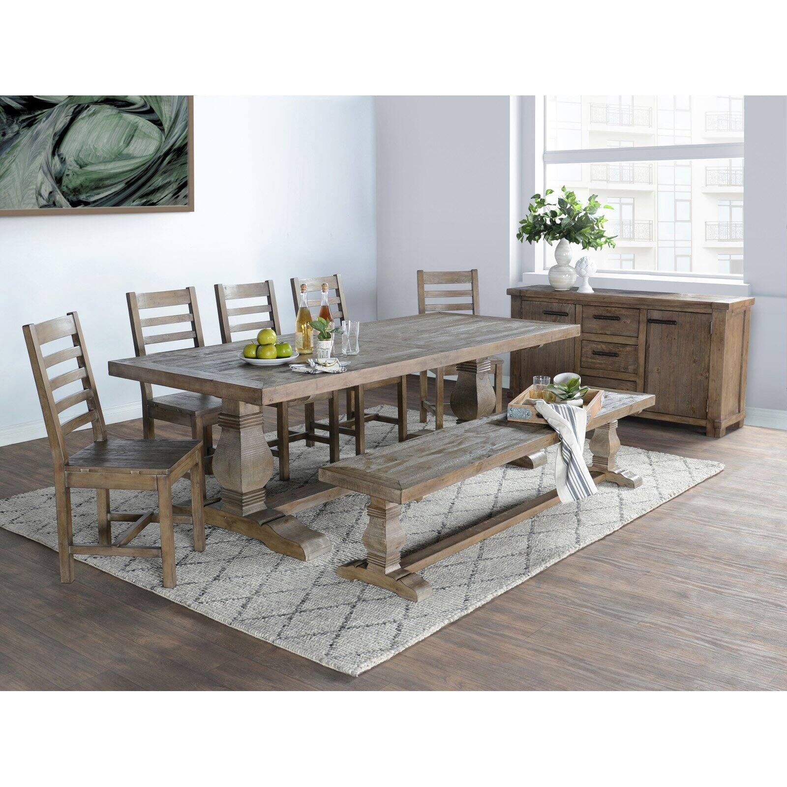 Kosas Home Quincy Backless Dining Bench