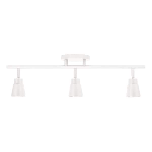 Solo 2 ft. 3-Light White LED ENERGY STAR Fixed Track Lighting Kit 3000K