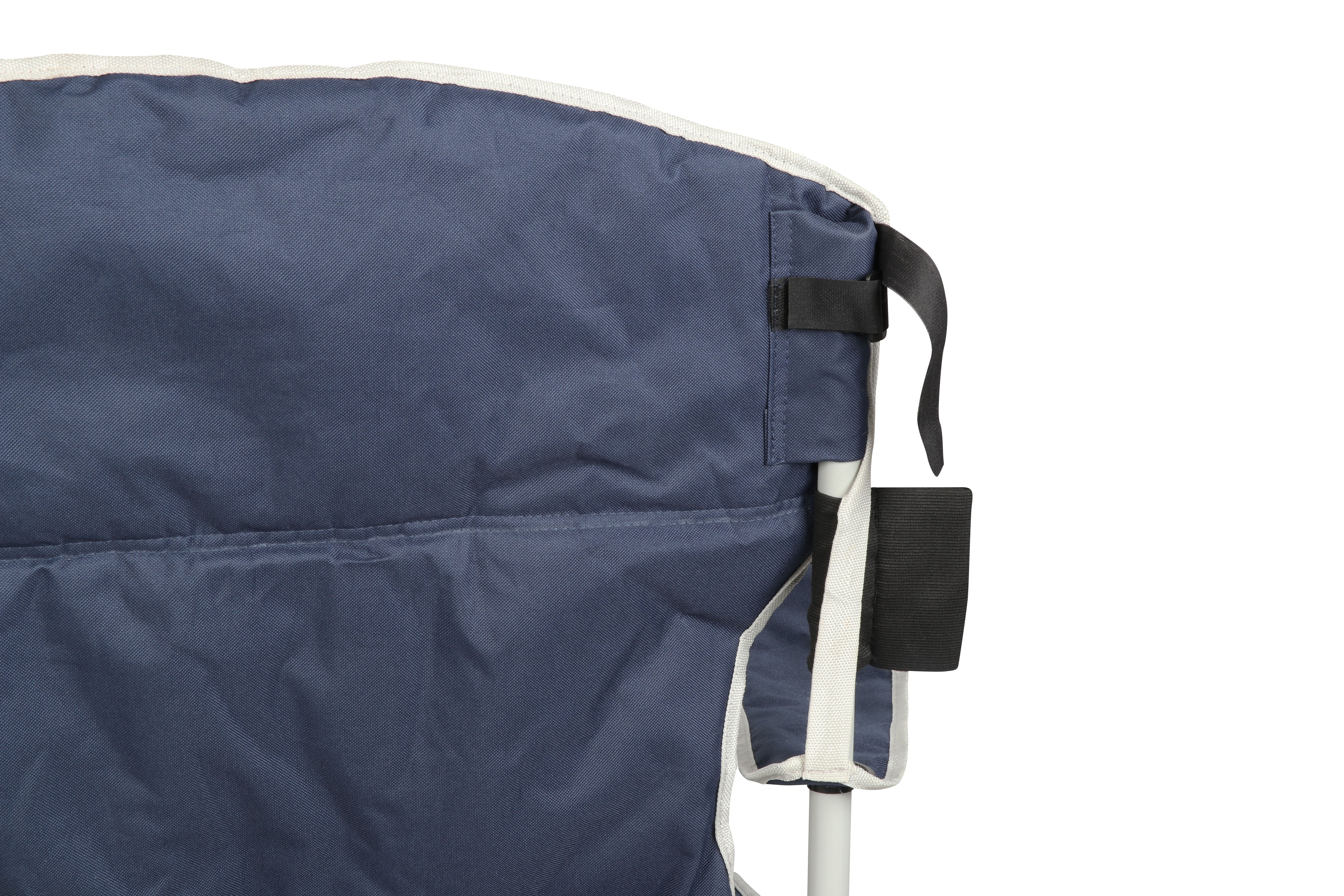 Ozark Trail Big and Tall Chair with Cup Holders, Blue