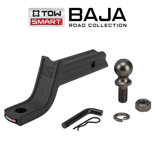 BAJA 5,000 lb. X-Mount Starter Kit, 3-1/4 in. Drop x 2 in. Rise x 1 in. Shank Hitch Mount, 2 in. Ball, 5/8 in. Hitch Pin