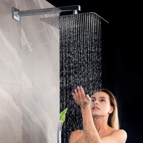 Shower Faucet Set, Rainfall Shower System with High Pressure Handheld Sho