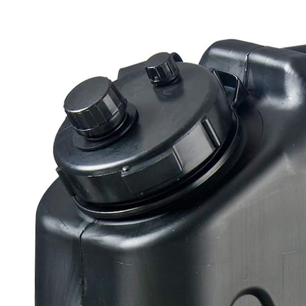 5 Gal. 20 l Heavy-Duty Military Style HDPE Water Container, Black