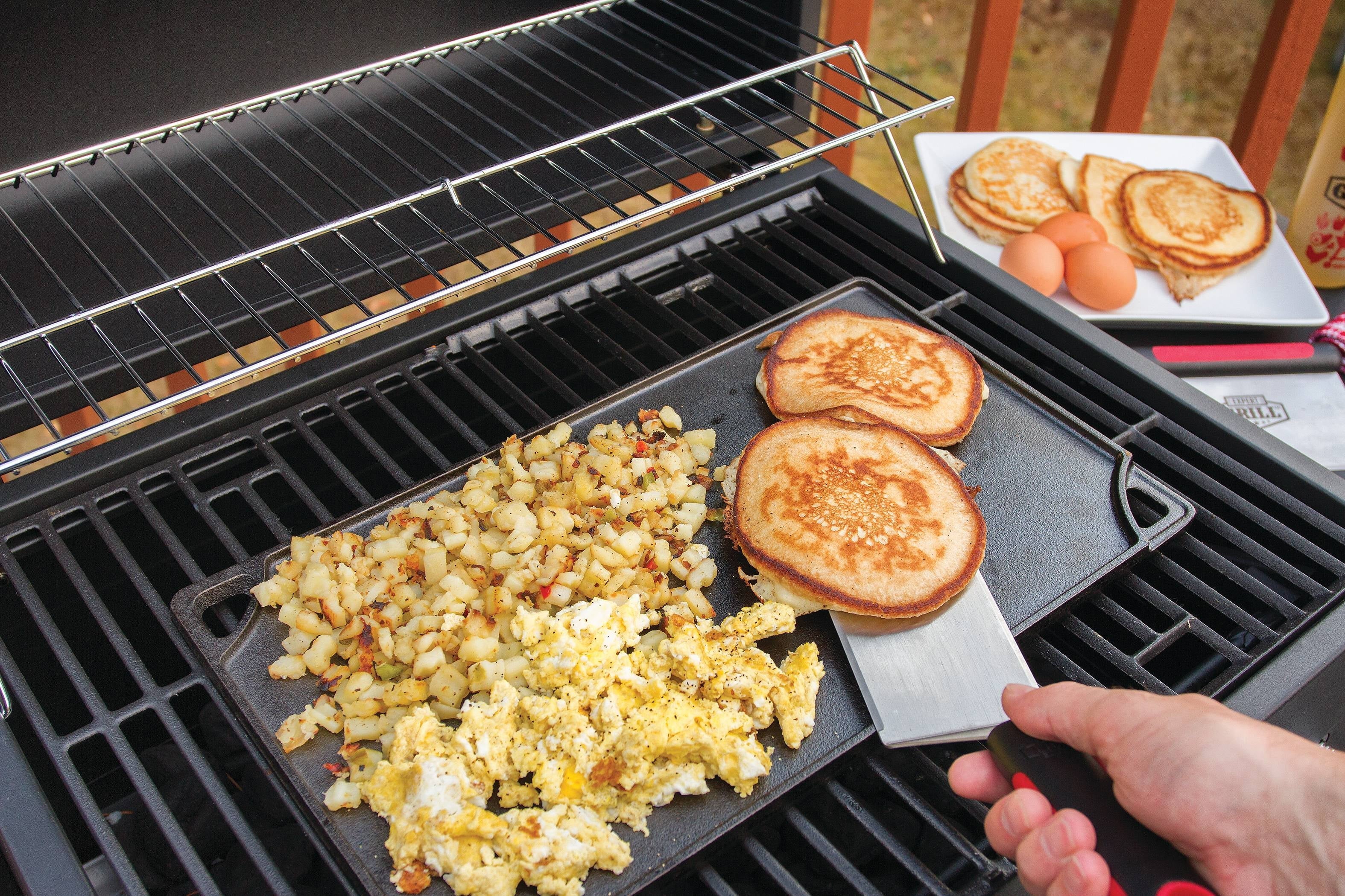 Expert Grill Stainless Steel Barbecue Griddle Tool Set, 4 Pieces