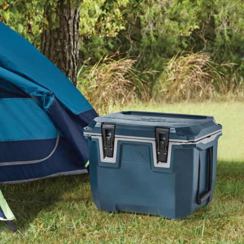 Ozark Trail 35 Quart Hard Sided Cooler with Microban Protection, Blue