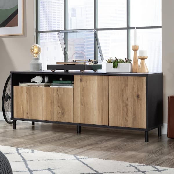 Acadia Way 59.055 Raven Oak Entertainment Credenza Fits TV's up to 65 in.