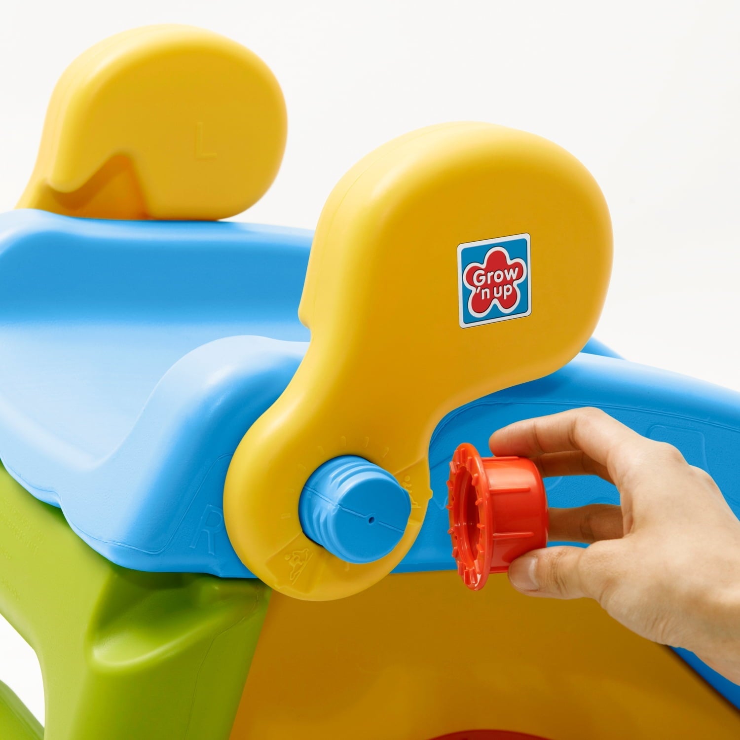 Grow 'N Up Plastic Toddler Slide and Rocker Combo