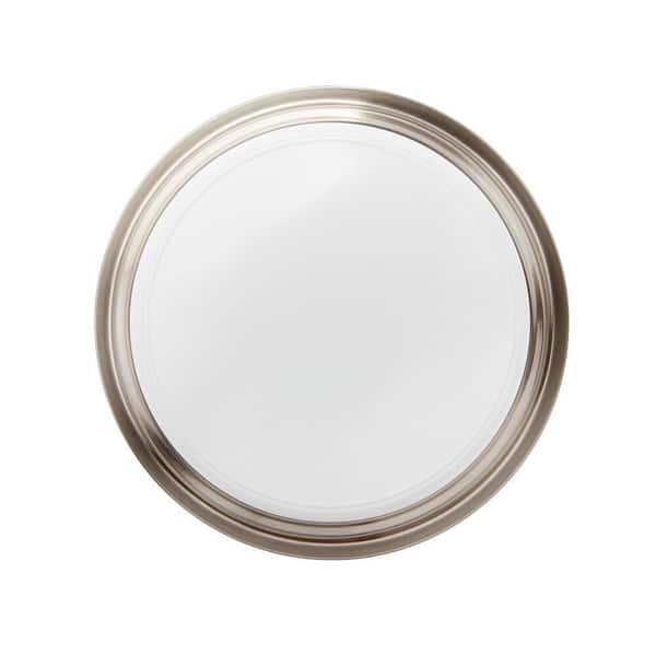Savannah 13 in. Brushed Nickel Selectable LED Flush Mount