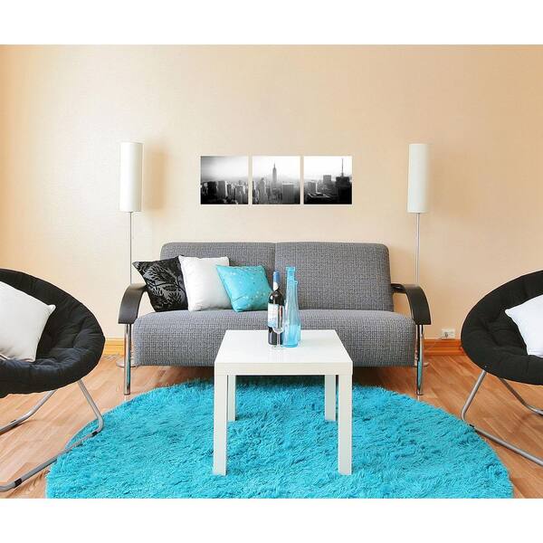 New York Panoramic Black Matte Wall Decals