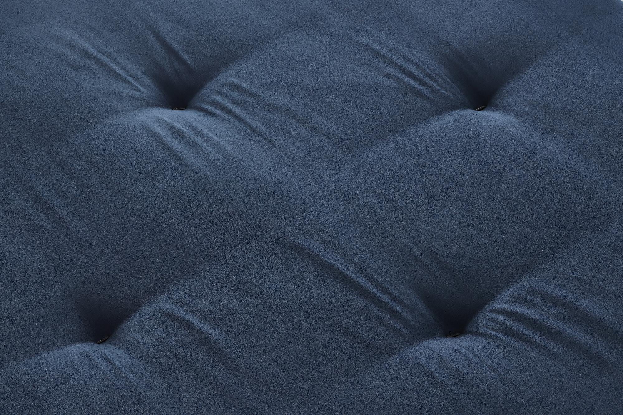 DHP 8 Inch Independently Encased Coil Futon Mattress, Blue Microfiber