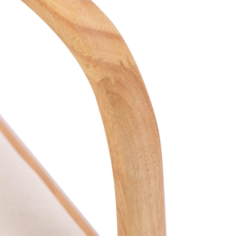 UBesGoo Modern Mid Century Accent Chair Living Room Single Sofa Cafe Lounge Chair Beige