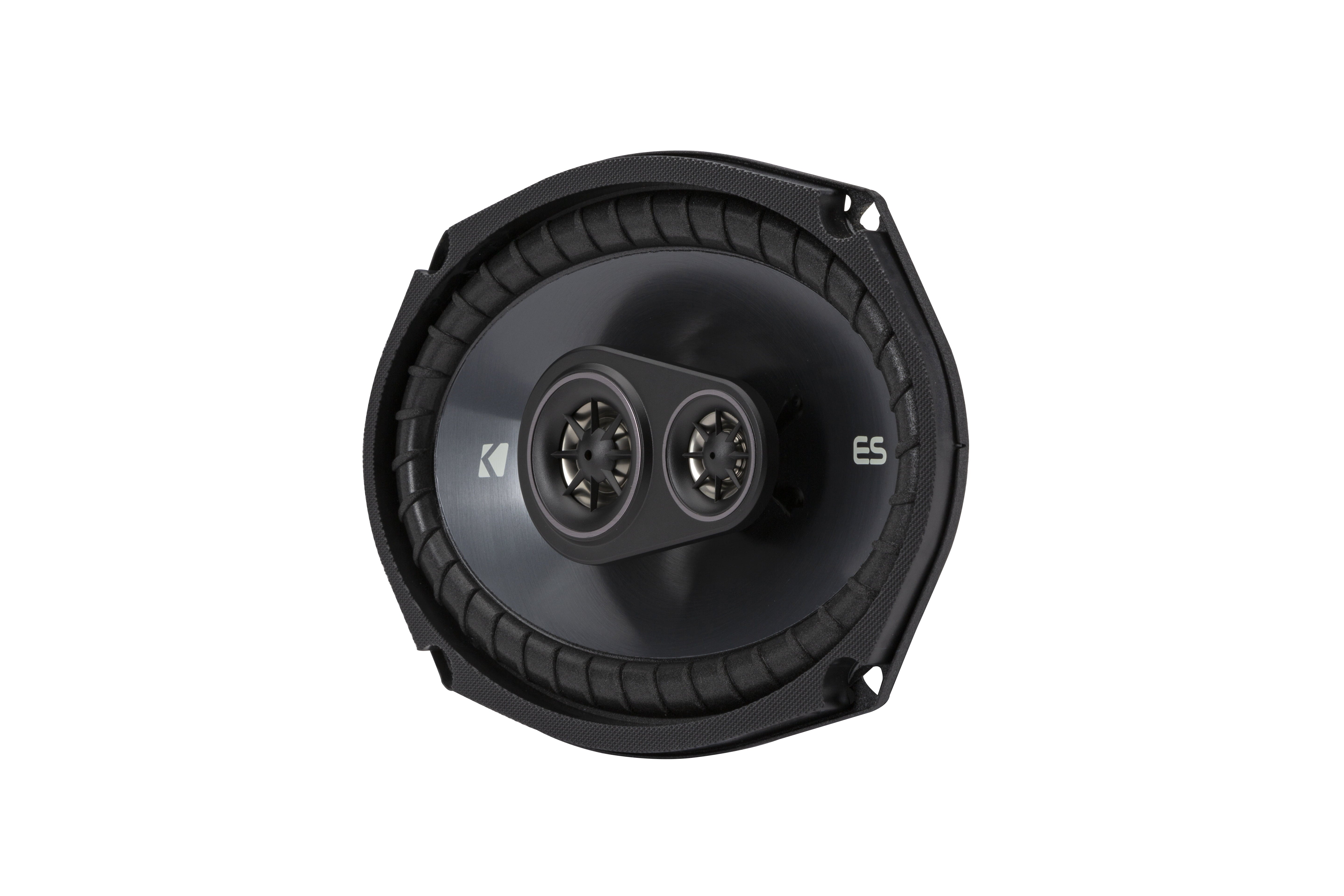 Kicker 48ESC693 6x9 inch, 3-way Coaxial Speakers