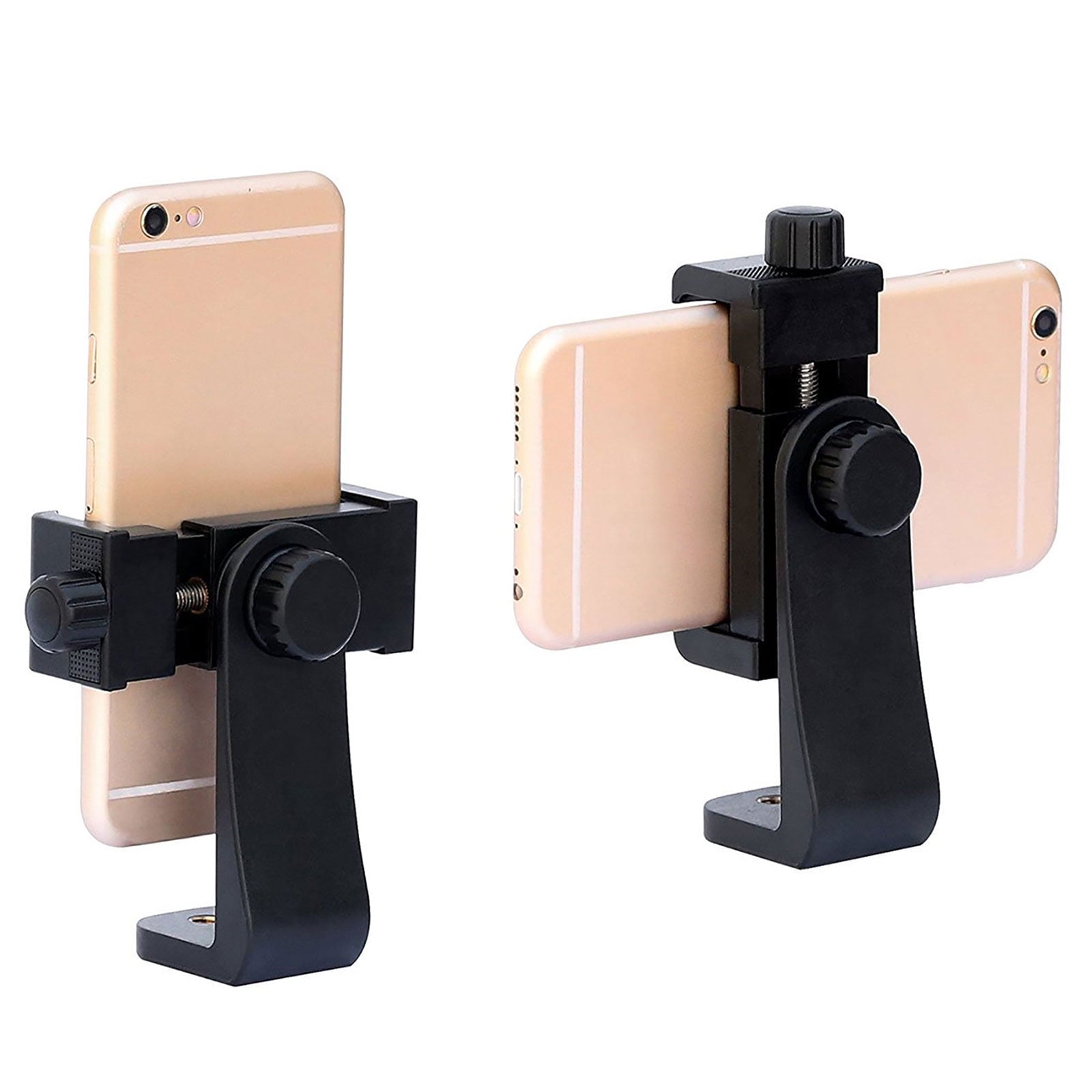 EEEkit Universal Cell Phone Tripod Vertical Bracket Holder Mount Fit for iPhone 14 13 12 11 XS XR Max X, Samsung Galaxy S21 S20 S10 S10+ S10E S9+ Note 9 8, LG V40 V35 G7 G6 G5