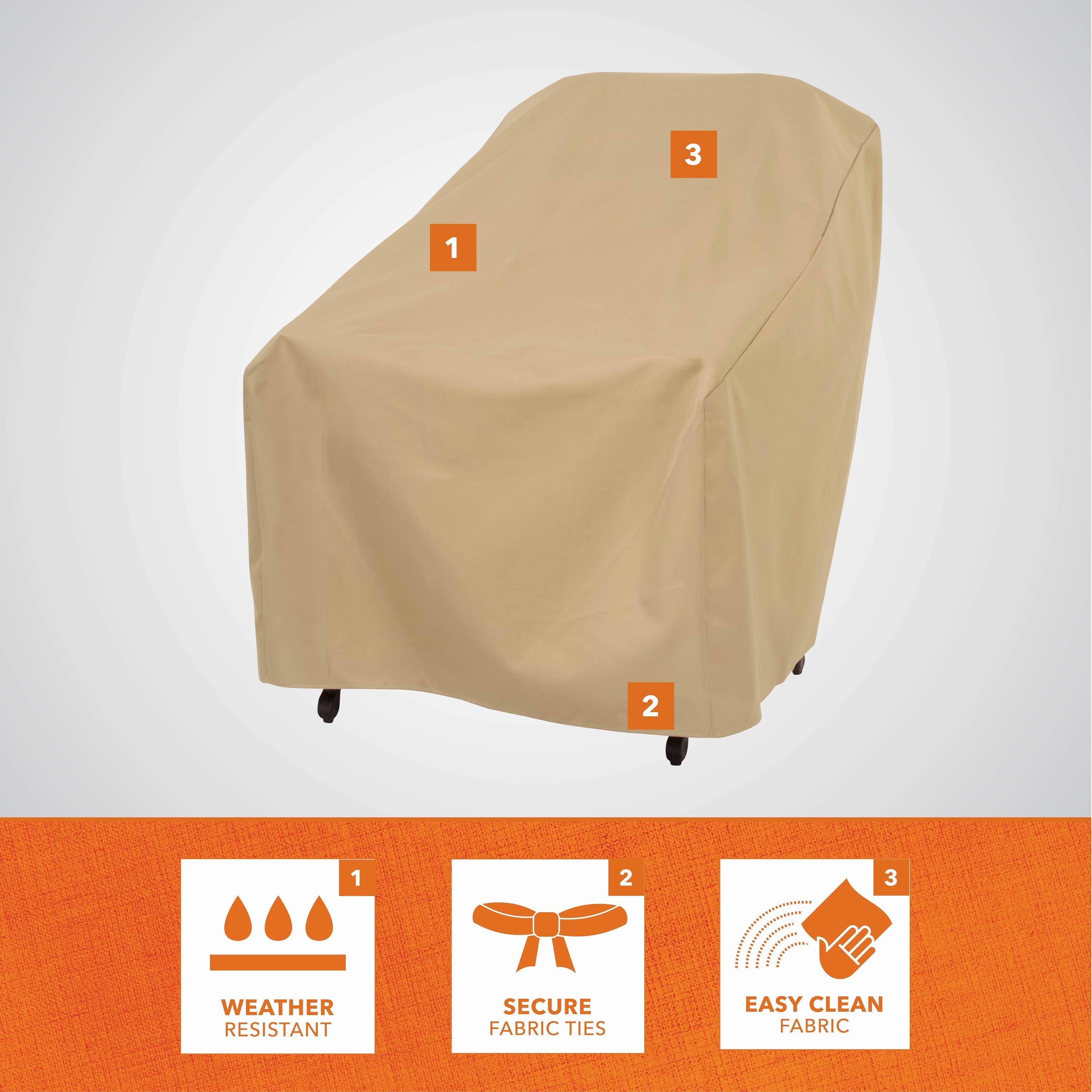 Modern Leisure Basics Patio Chair Cover, 33