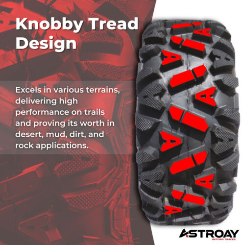 28 x 10 - 12 Astroay Knight Utility ATV/UTV Tire