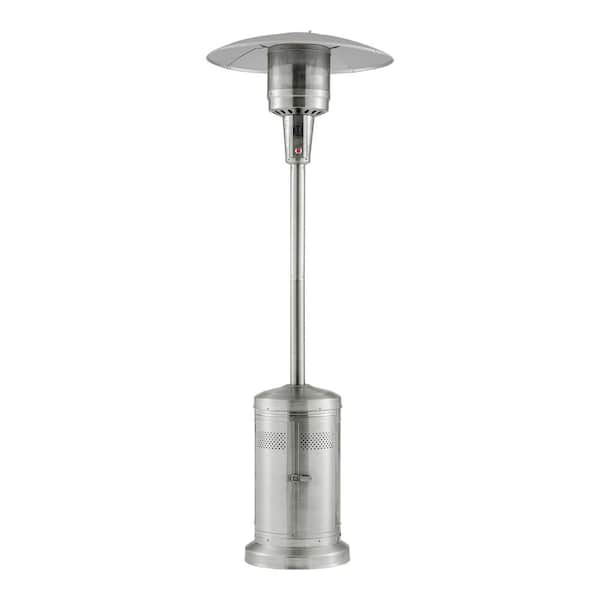 48000 BTU Stainless Steel Propane Standing Patio Heater