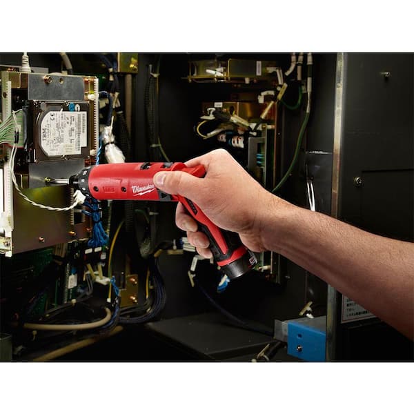 M4 4V Lithium-Ion Cordless 1/4 in. Hex Screwdriver 2-Battery Kit