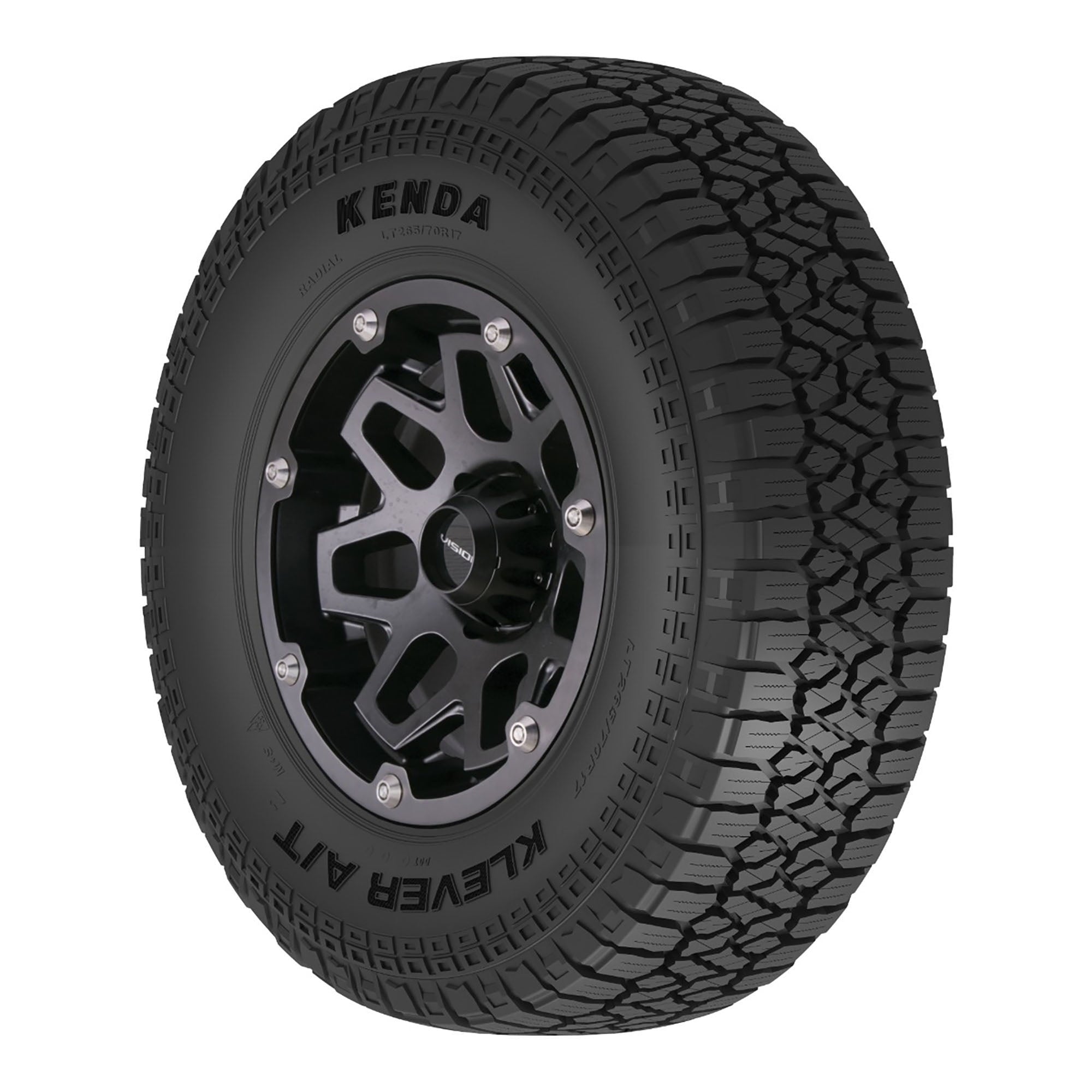 Kenda Klever A/T2 KR628 All Terrain 245/75R16 111T Light Truck Tire Fits: 2015 Toyota Tacoma TRD Pro, 1996-2002 Chevrolet Tahoe LT