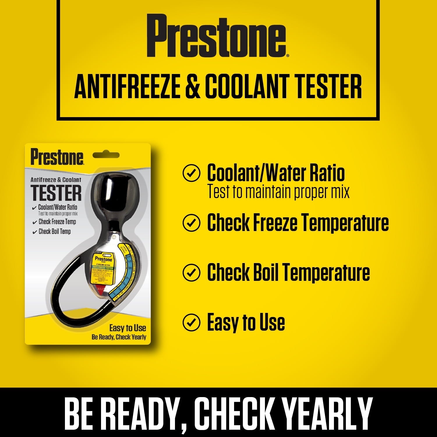 Prestone Tester Coolant