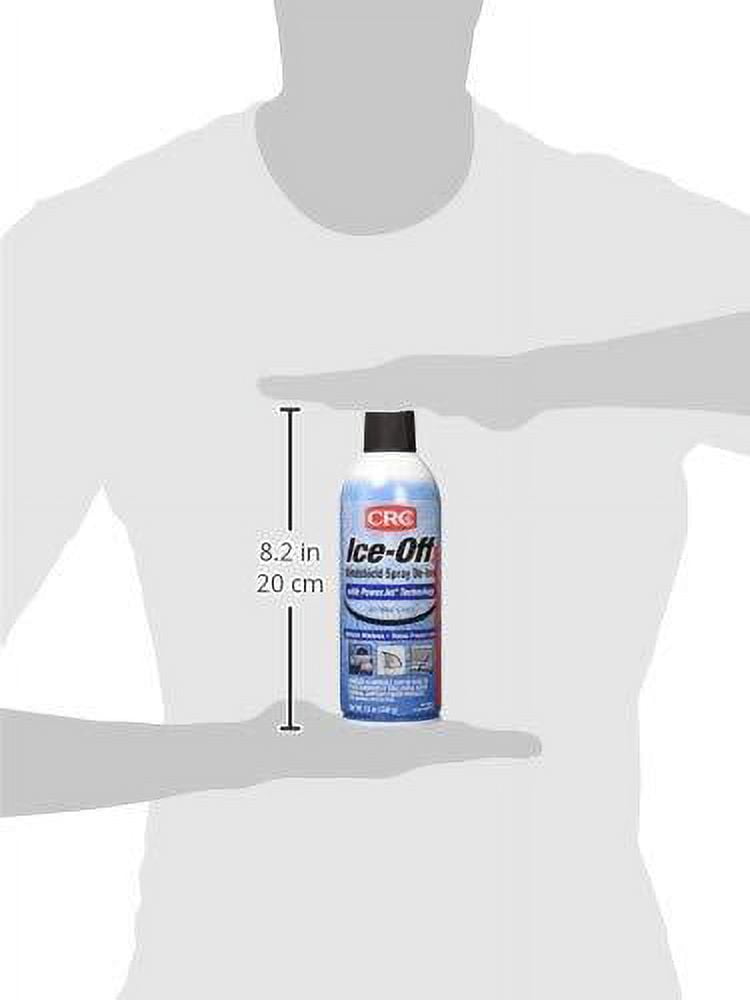 CRC 05346 Ice-Off Windshield Spray De-Icer - 12 Wt Oz. (3-Pack)