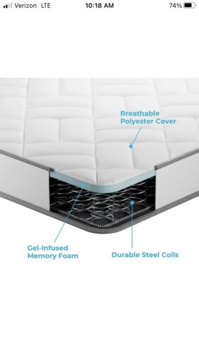 Linenspa Explorer 6" Innerspring Mattress, Twin