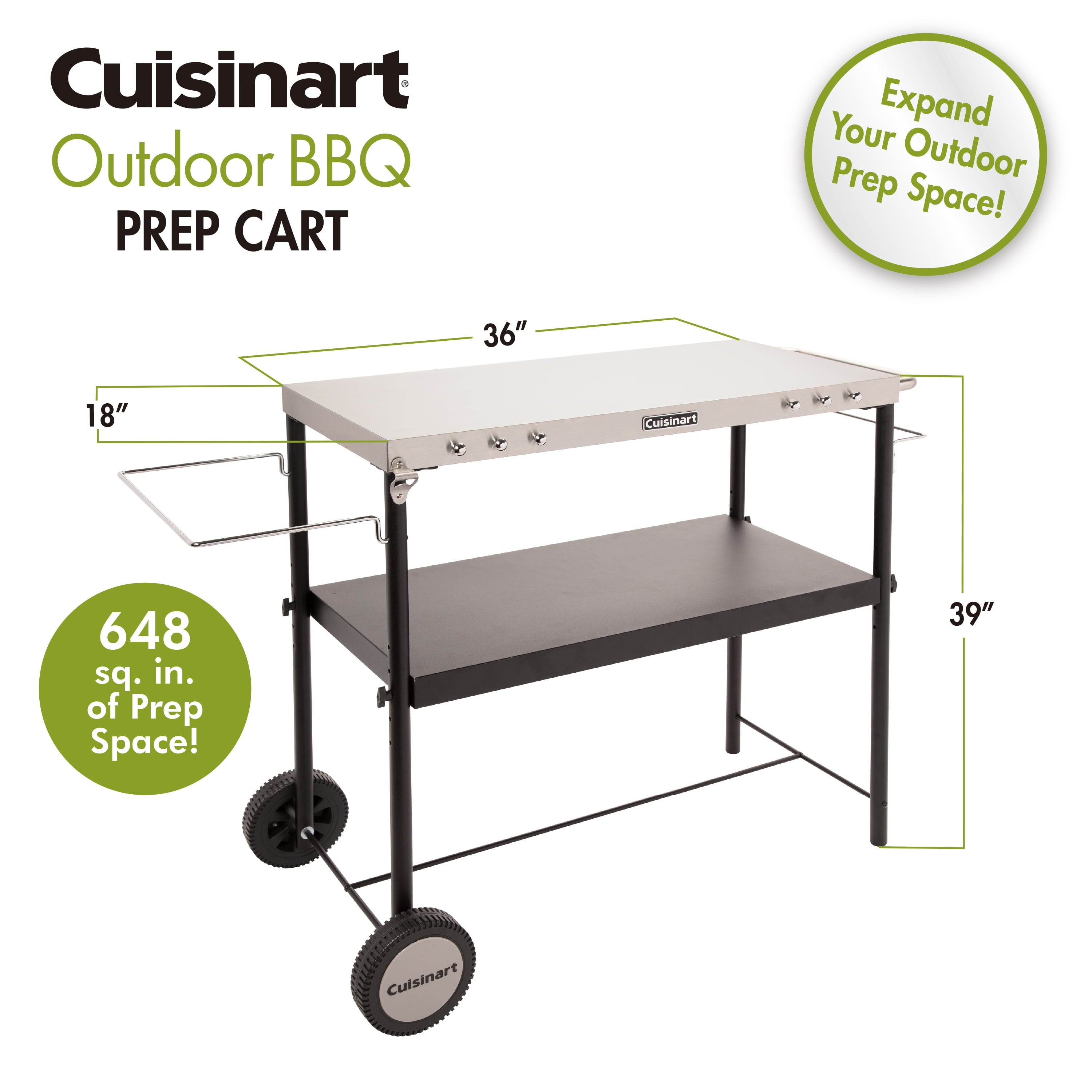 Cuisinart Outdoor BBQ Prep Cart