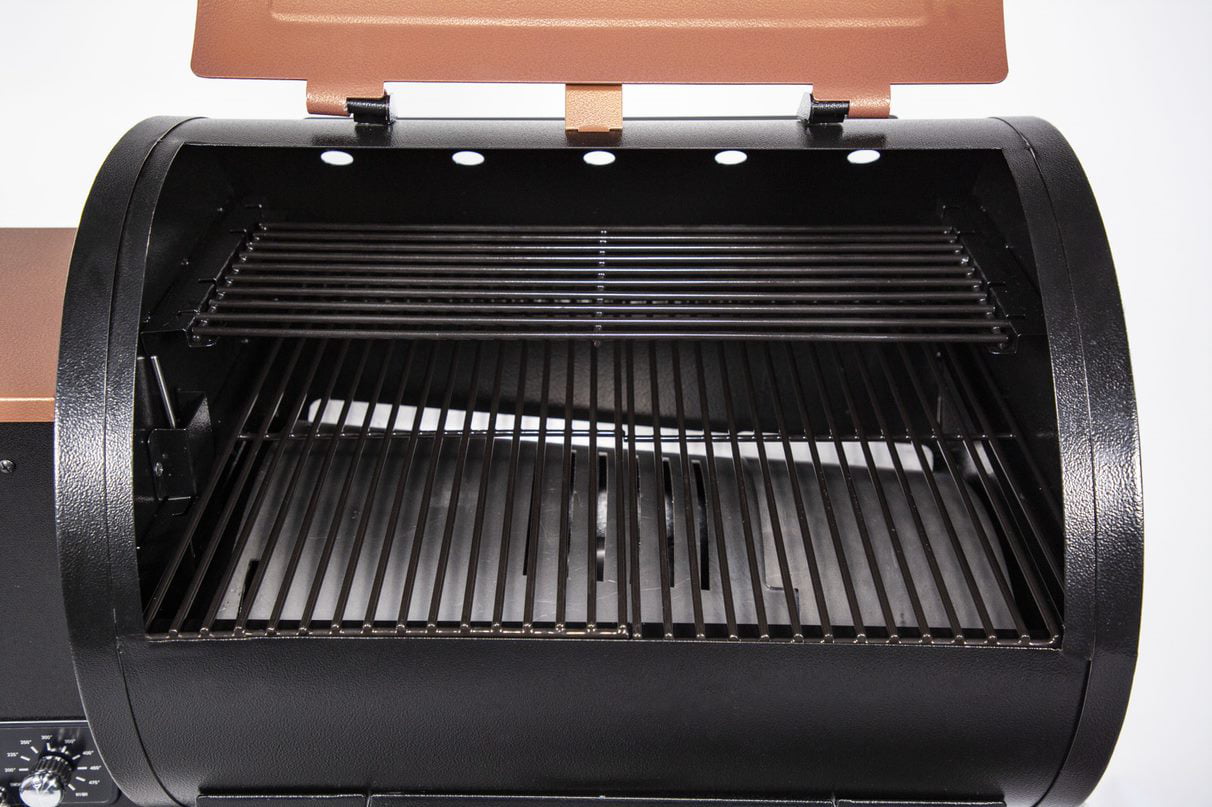 Lexington 540 Sq. In. Wood Pellet Grill With Flame Broiler and Meat Probe