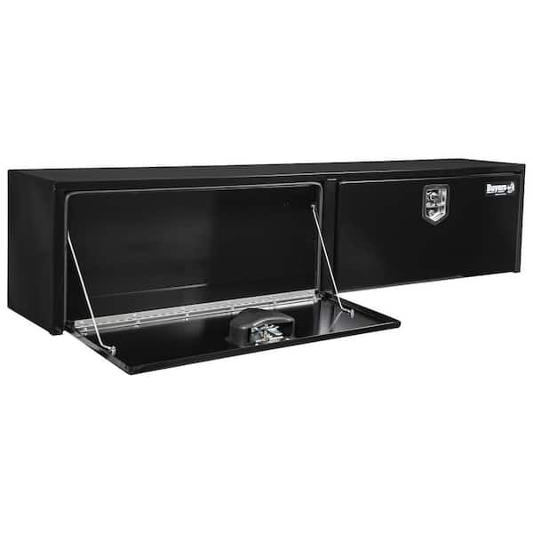 72 Gloss Black Steel Full Size Top Mount Truck Tool Box