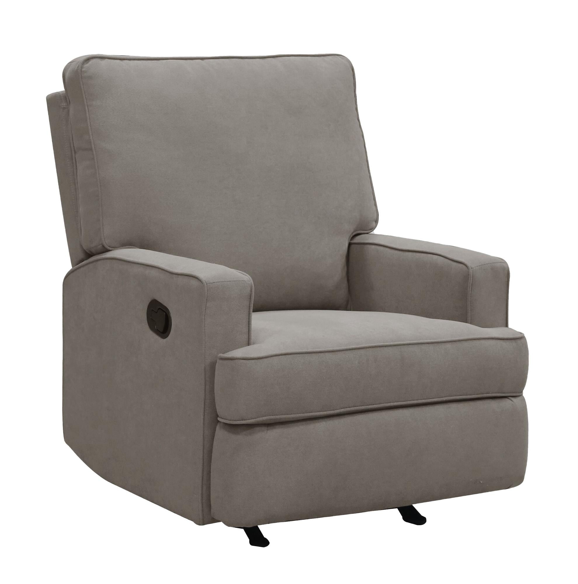 Baby Relax Salma Rocker Recliner Chair, Taupe Chenille