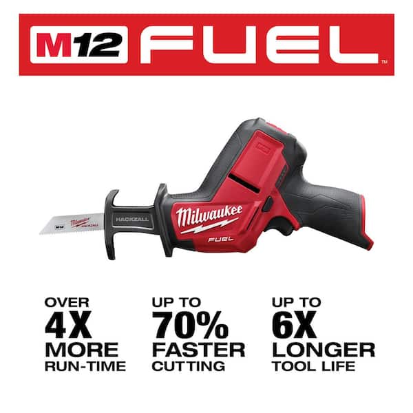 M12 FUEL 12V Lithium-Ion Brushless Cordless HACKZALL Reciprocating Saw (Tool-Only)