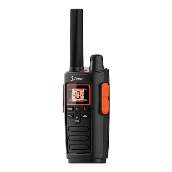 FRS 2-Way Radios in Black (2-Pack)