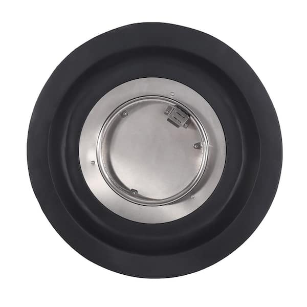 Tulip Dark Gray Stone Fire Pit Bowl (No Tank Holder)