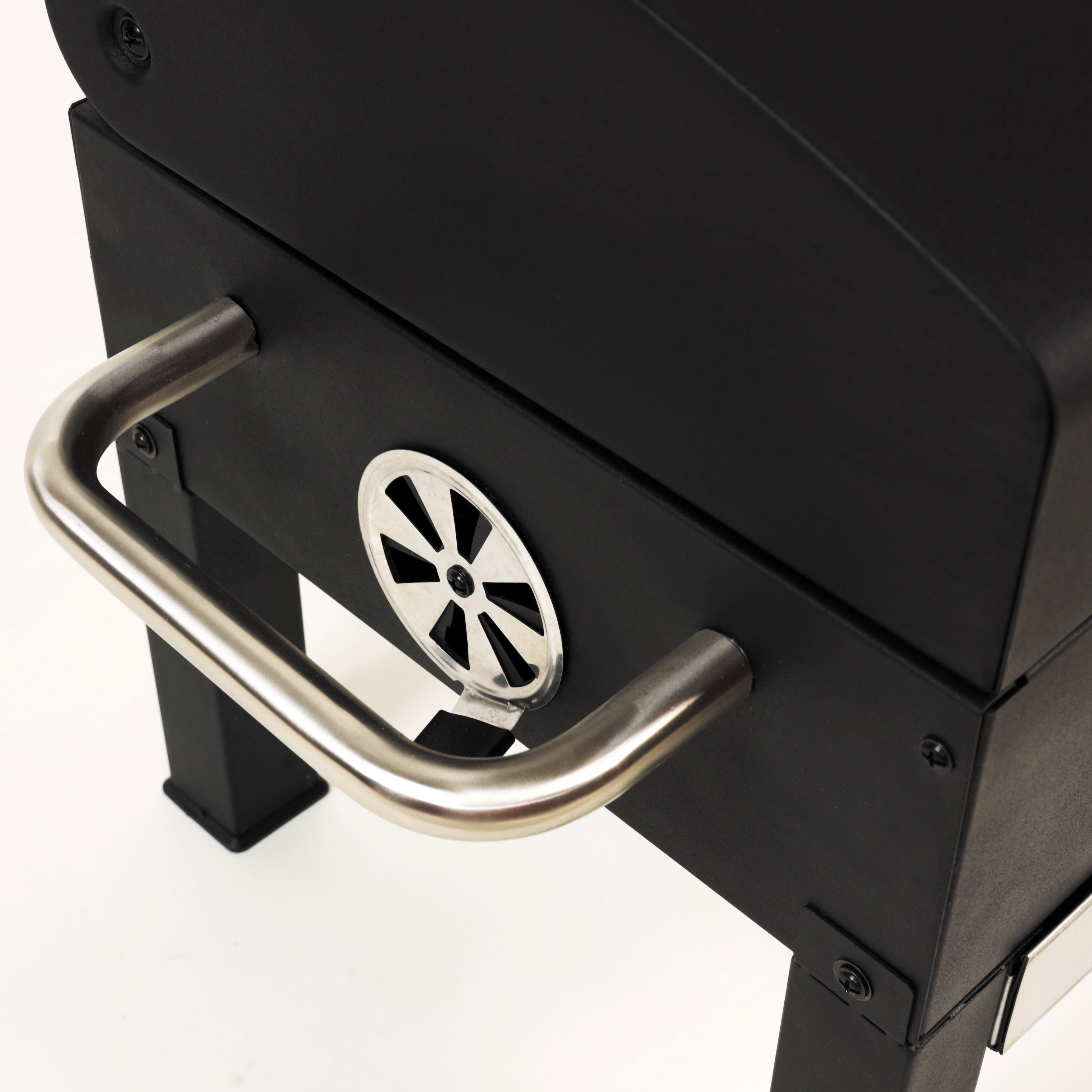 Grill Premium Portable Charcoal Grill, Black and Stainless Steel