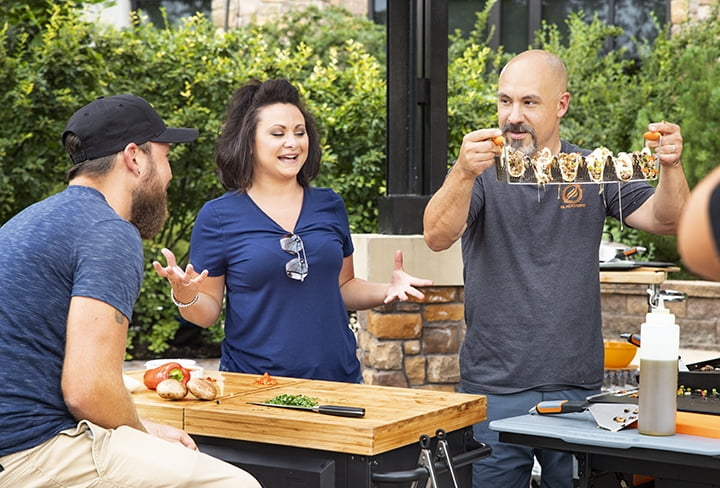 Blackstone Stainless Steel Taco Rack Holder with Handles