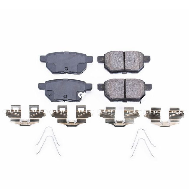 Power Stop Rear Z17 Evolution Ceramic Brake Pads with Hardware 17-1423