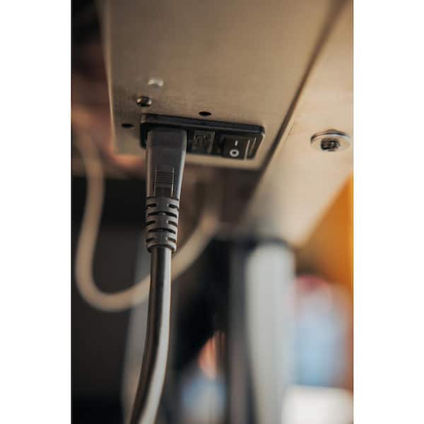 Genesis Smart EX-335 3-Burner Propane Gas Grill in Black with Side Burner