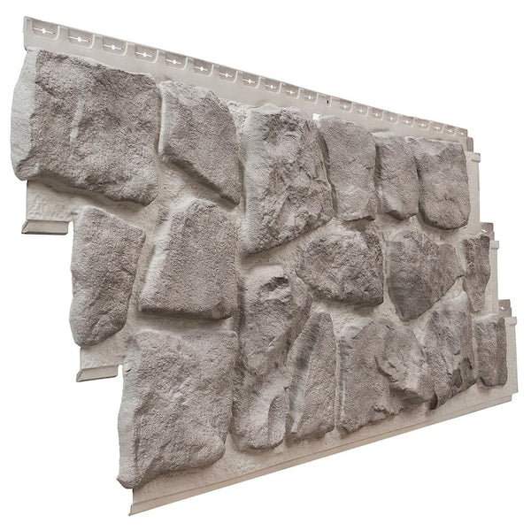 NovikStone FS Fieldstone (19.1 in. x 50 in.) Stone Siding in Rocky Mountains (10 Panels Per Box, 49.6 sq. ft.)