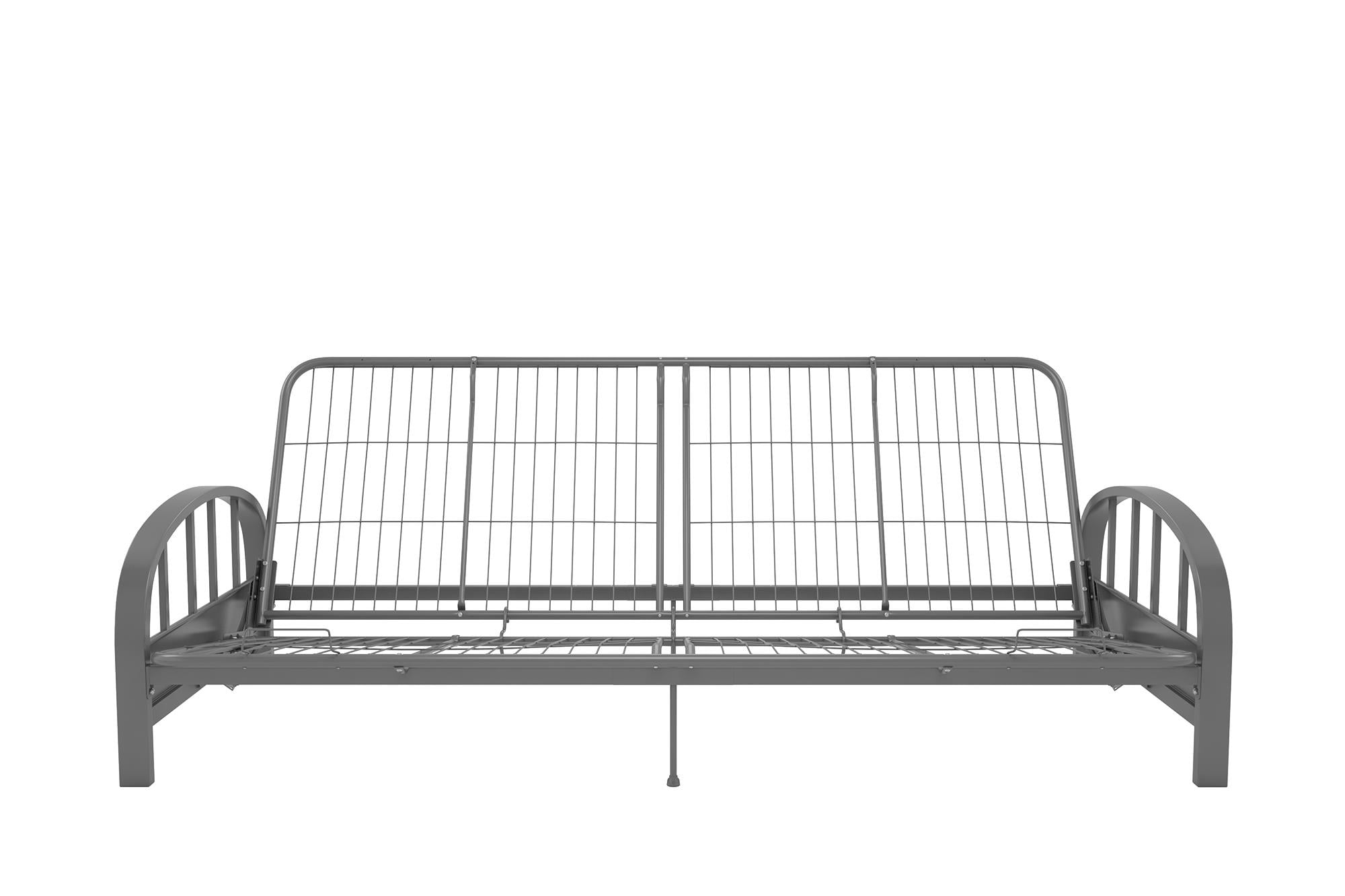 DHP Aiden Futon Frame, Silver