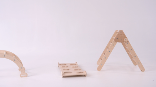 Montessori Baby Gym - Climbing Arch - Rocking Ramp - Climbing Triangle