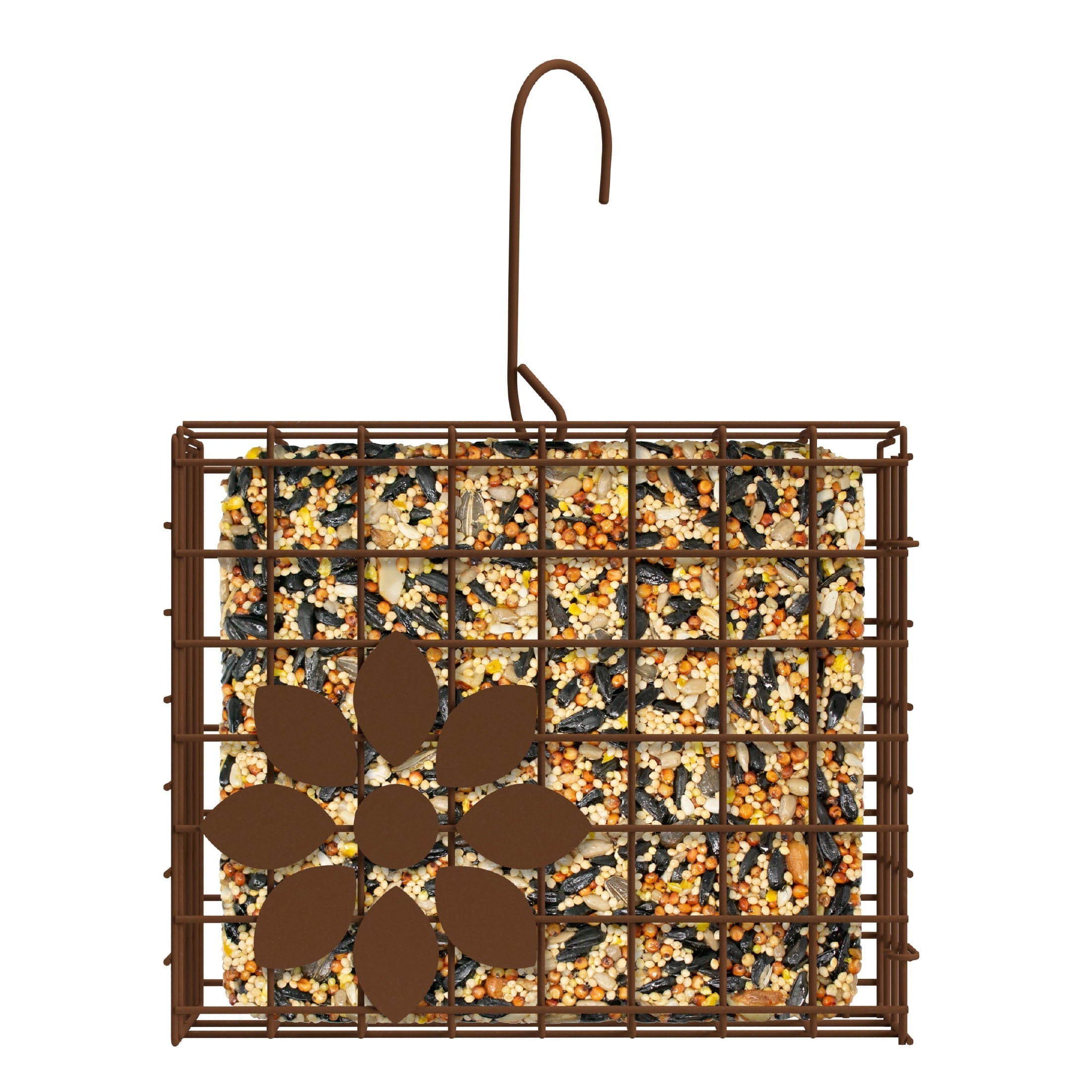 Audubon Park Seed Cake Basket Wild Bird Feeder, Bronze Finish