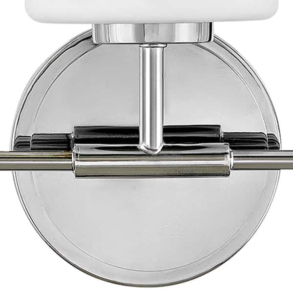 Lark Kline Three Light Vanity Fixture, Chrome