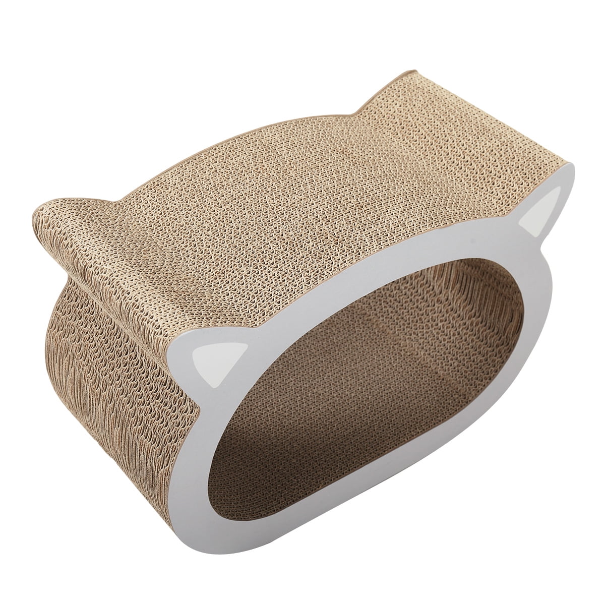 Coziwow Cat Scratcher Cardboard Scratch Lounge Pad, Cat Bed Furniture House W/ Catnip